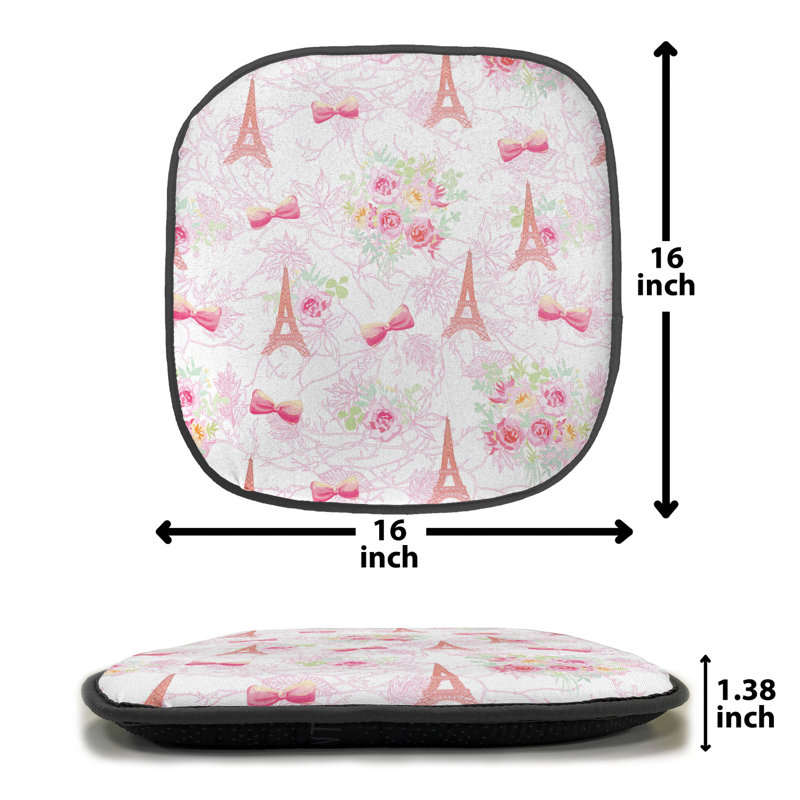 Outdoor 1.38'' Dining Chair Seat Cushion