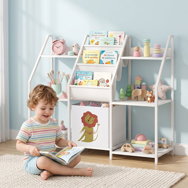 76cm H X 93cm W Metal, Manufactured Wood Kids