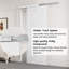 80"H 3Lite   Waterproof White Primed Solid Core Composite MDF Wood Sliding Barn Door With Hardware Kit-118626485
