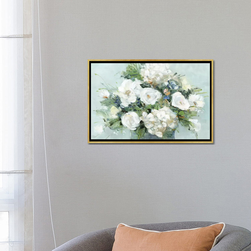 «Softly Spoken» par Sally Swatland - reproduction d'art, Gold Framed, Pas de tapis, H 18 po x l 26 po x P 1,5 po