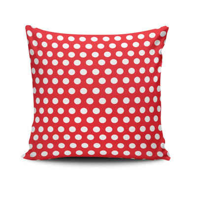 Decorative Cushion Cover, 17 x 17 Inches, 50% Cotton / 50% Polyester | Machine Washable at 104°F, Ironable, Concealed Zip Closure | Perfect for Living Room, Bedroom, and Stylish Home Décor