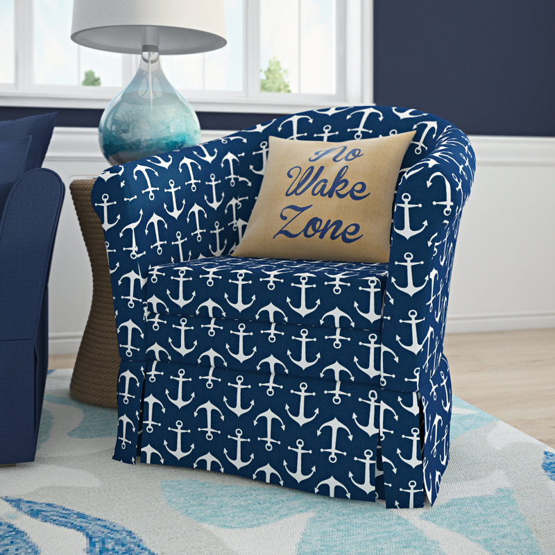 Cayeman Upholstered Barrel Chair