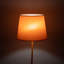 Lampe sur pied orange Jitendra