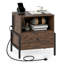 50cm W Particle Board Bedside Table