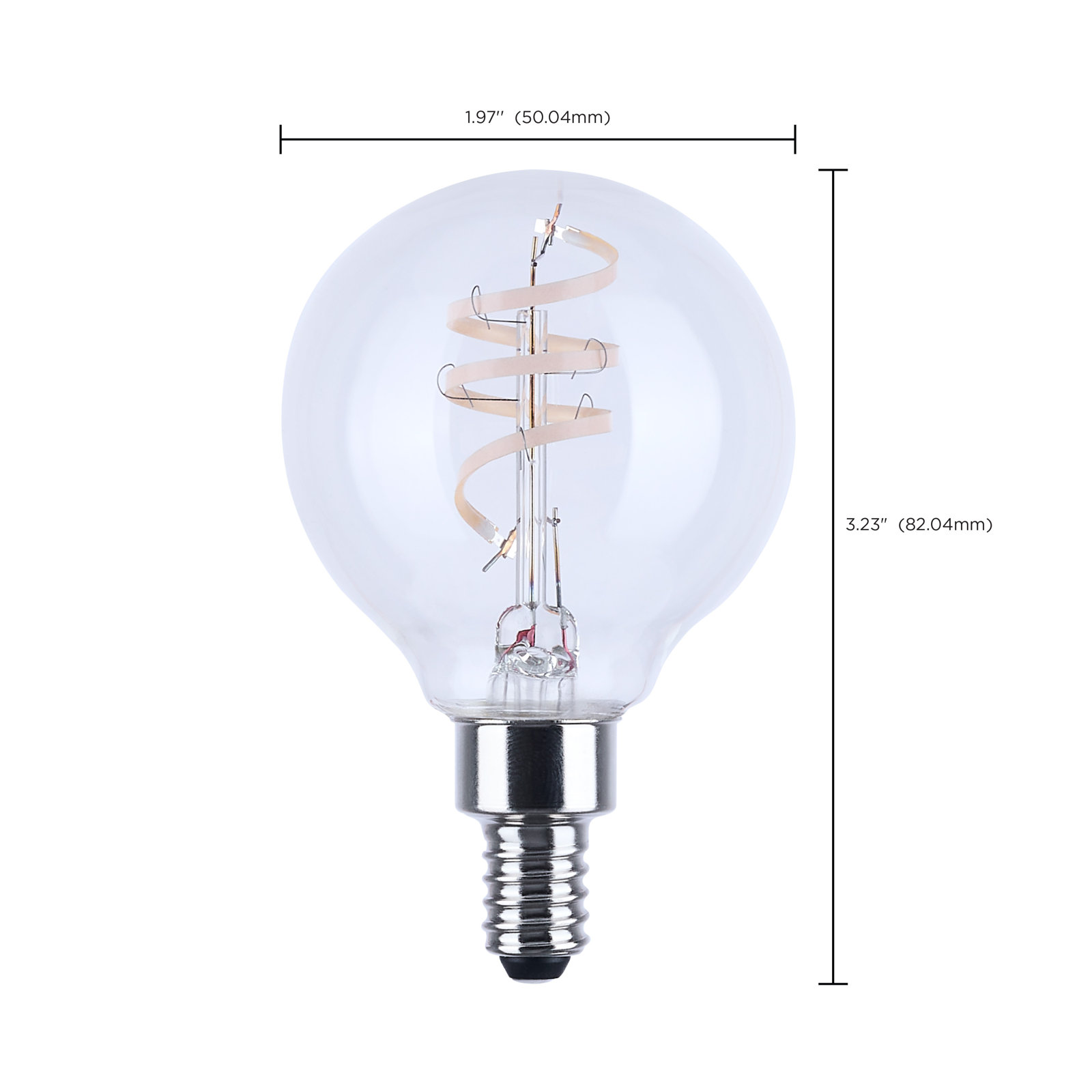 Deena 4W G16.5 LED Clear Bulb, 3000 Kelvins