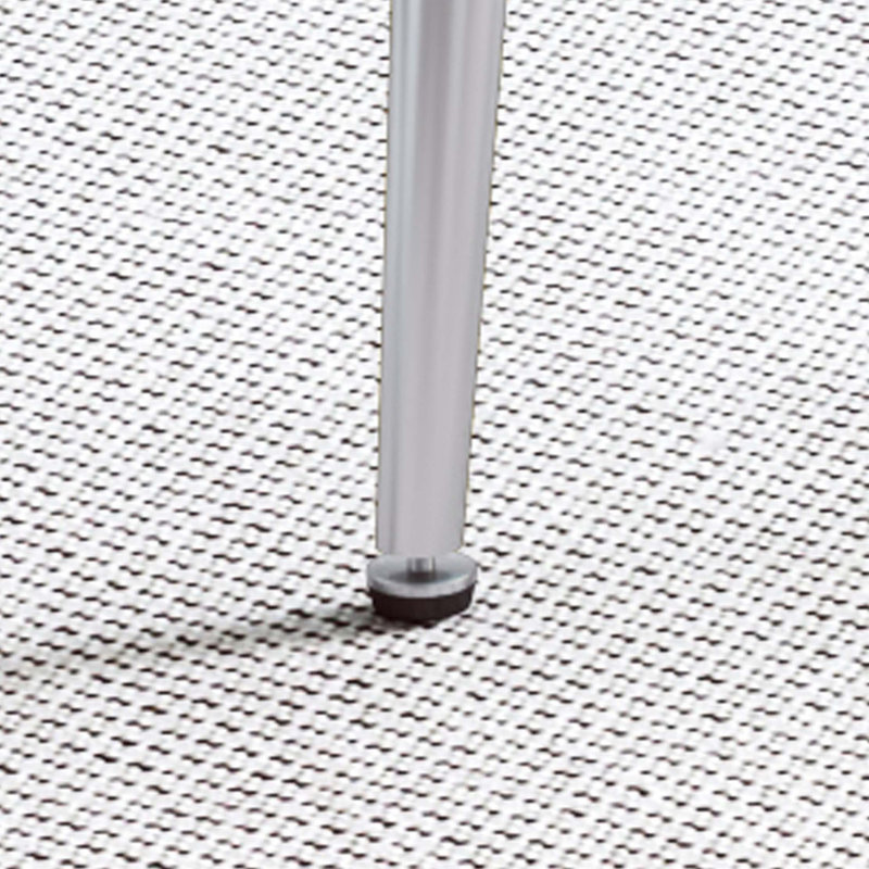 Ensemble de table et de chaises, ensemble de table à manger rectangulaire moderne en verre trempé luxueux avec 4 chaises en plastique et pieds en métal