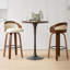 Tabouret de bar et de comptoir pivotant en similicuir-587073059-587073071