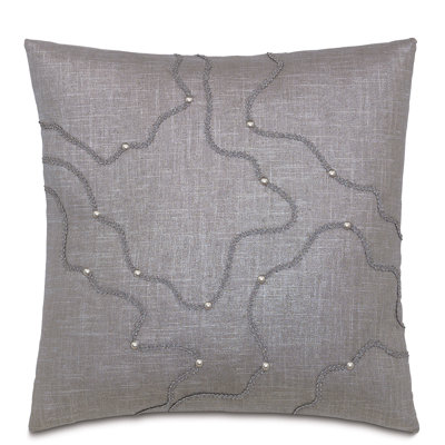 Amal Linen Square Pillow Cover & Insert
