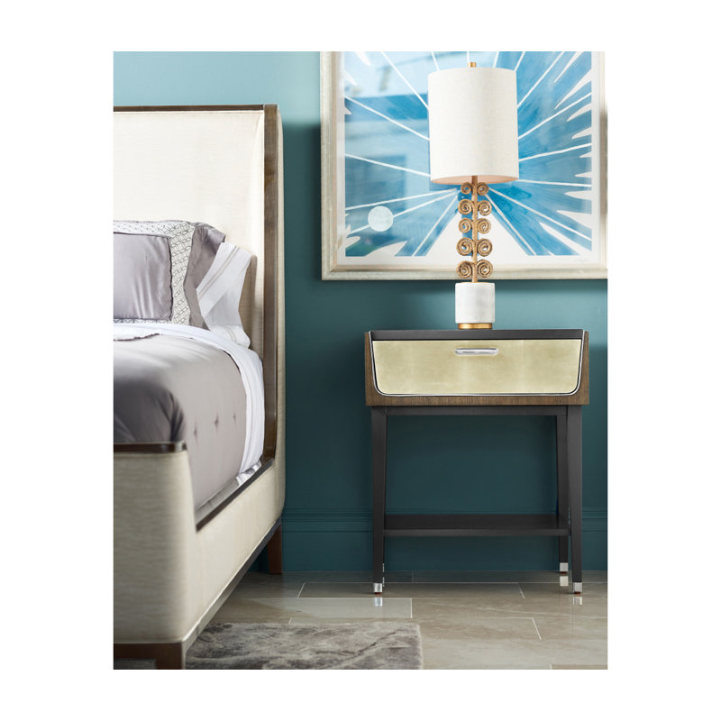 Gatsby 1 - Drawer Solid Wood Nightstand