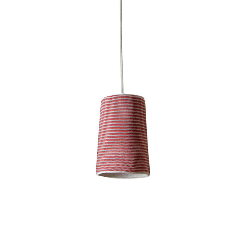 Paint 1 - Light Drum Pendant, Red