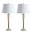 Lampe de table DEL en verre 32 po Gonsales