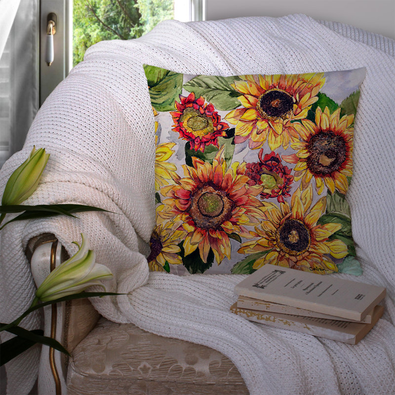 Coussin intérieur / extérieur Sunflowers