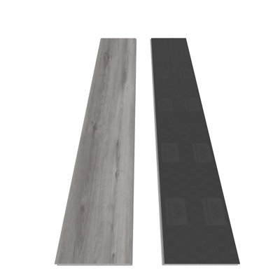 EverLux Basic Clawson Oak 20 MIL x 7.08" W x 48" L Waterproof Click Lock Luxury Vinyl Flooring (23.6 sq. ft. /case)
