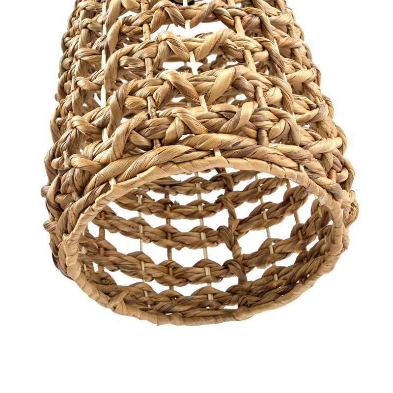Lustre long Becerril, naturel