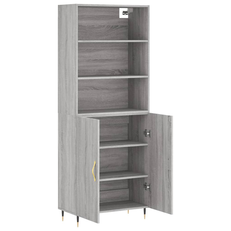 Venedy 69.5cm Sideboard, Grey Sonoma