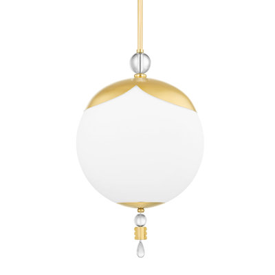 Luminaire suspendu 1 lumière Perla par Kelly Behun pour Hudson Valley Lighting