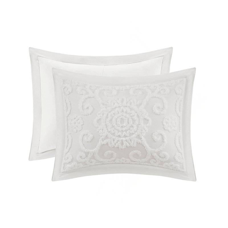 Comforter Mini set Ivory, King Comforter + 2 Pillow Shams