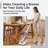 1550W Chemical-Free Steam Mop Cleaner with Built-In Water Filter, 12 Accessories, Foldable Design & 400ml Water Tank for Multi-Surface Cleaning