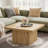 Dalany Modern Square Coffee Table, Wood Center Table for Living Room-1931904288