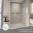 Semi-Frameless Double Sliding Shower Door