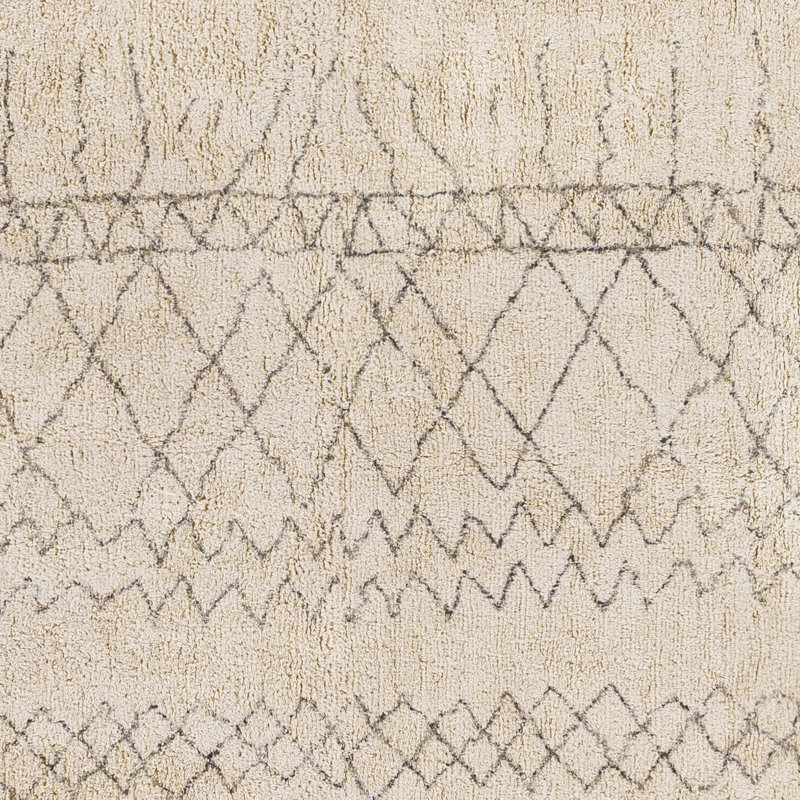 Clover Cotton Moroccan Indoor Rug, Rectangle 5' x 7'6"