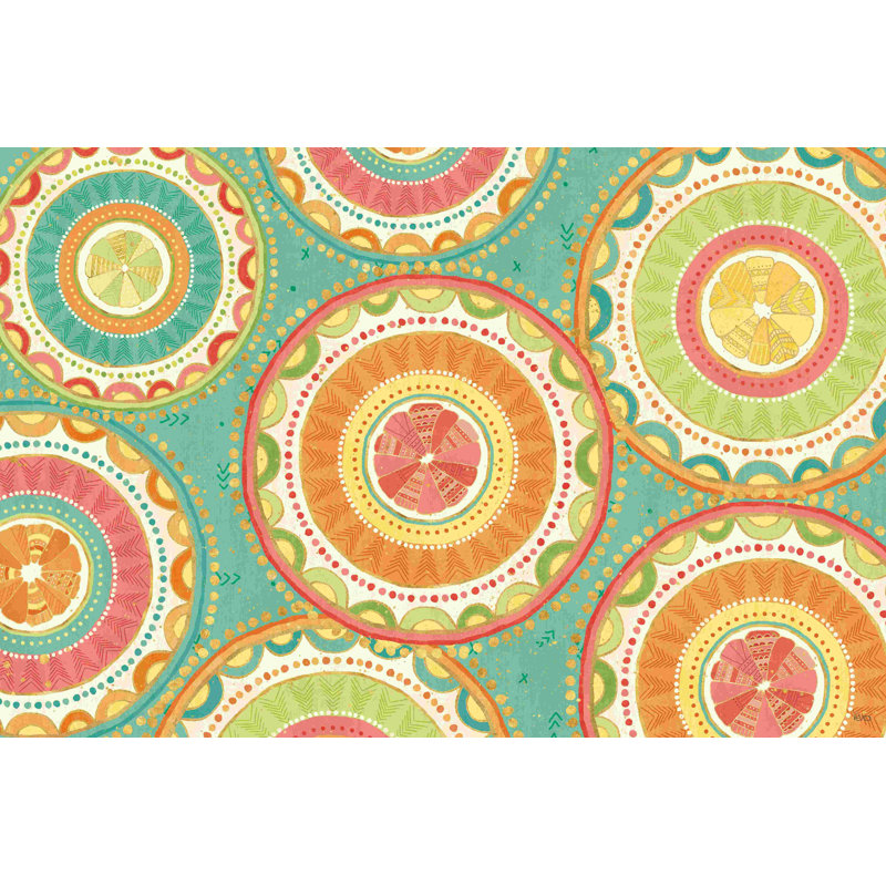 «Citrus Splash», reproduction sur toile tendue, H 12 po x l 18 po