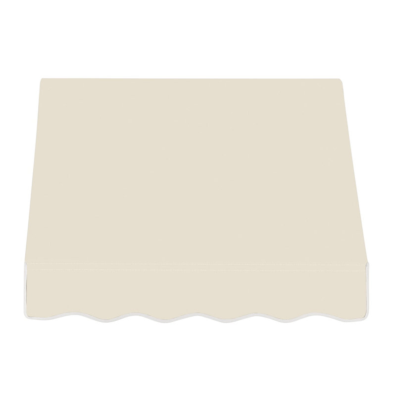 Auvent fixe en tissu acrylique rétro Awntech Dallas, H 16 po x l 40,5 po x P 30 po, Lin