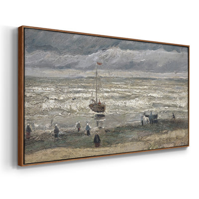 Série paysage - CCLIX - Toile tendue avec châssis encadré - Prêt à être accroché