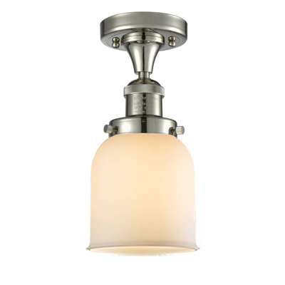 Plafonnier semi-encastré 5 po 1 lumières simple bell Norberto