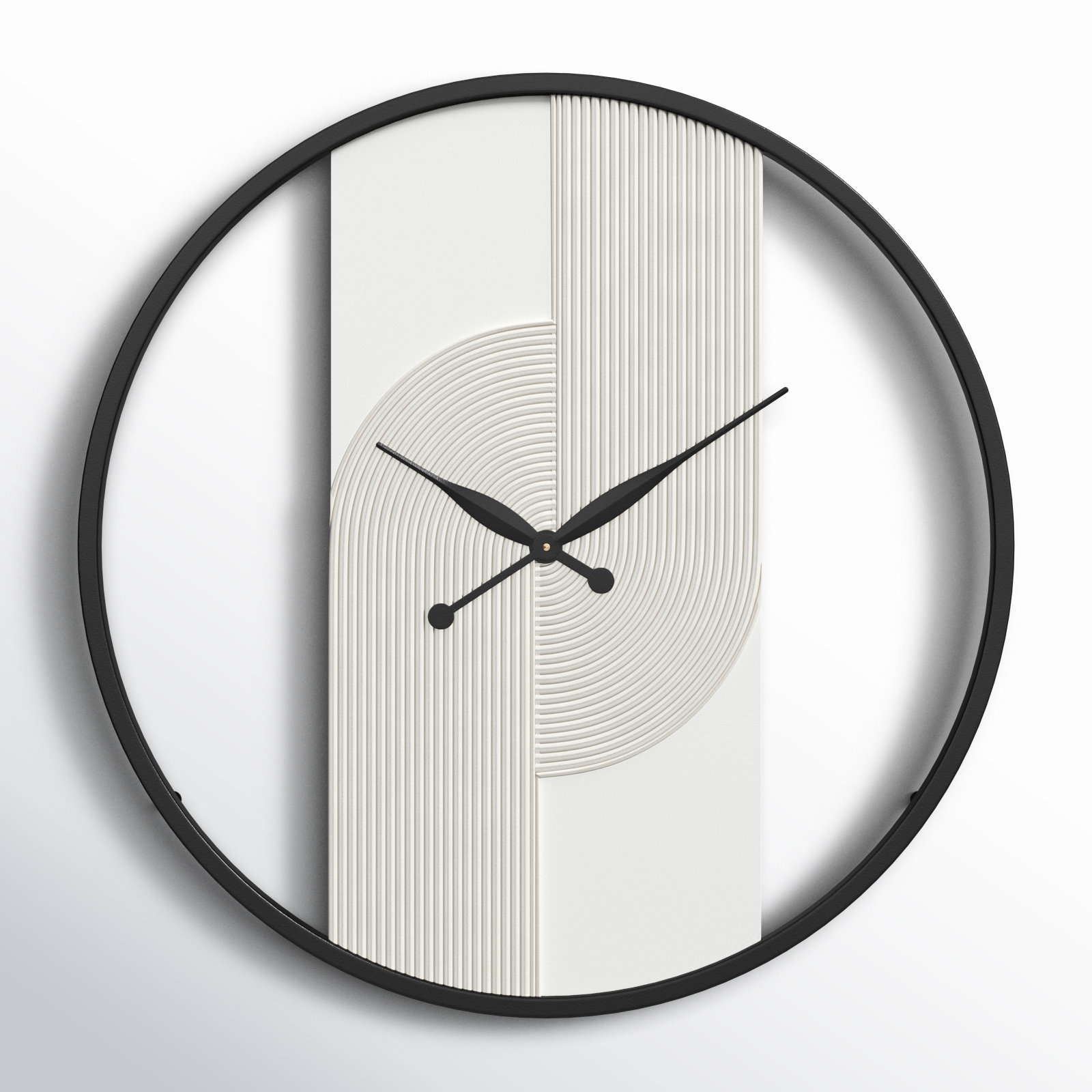 30.22'' Glass Wall Clock