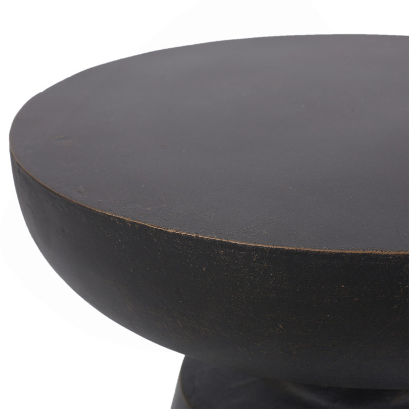Outdoor Lightweight Concrete Side Table