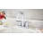 Parma 2-handle Bathroom Faucet with Drain Assembly-86174582