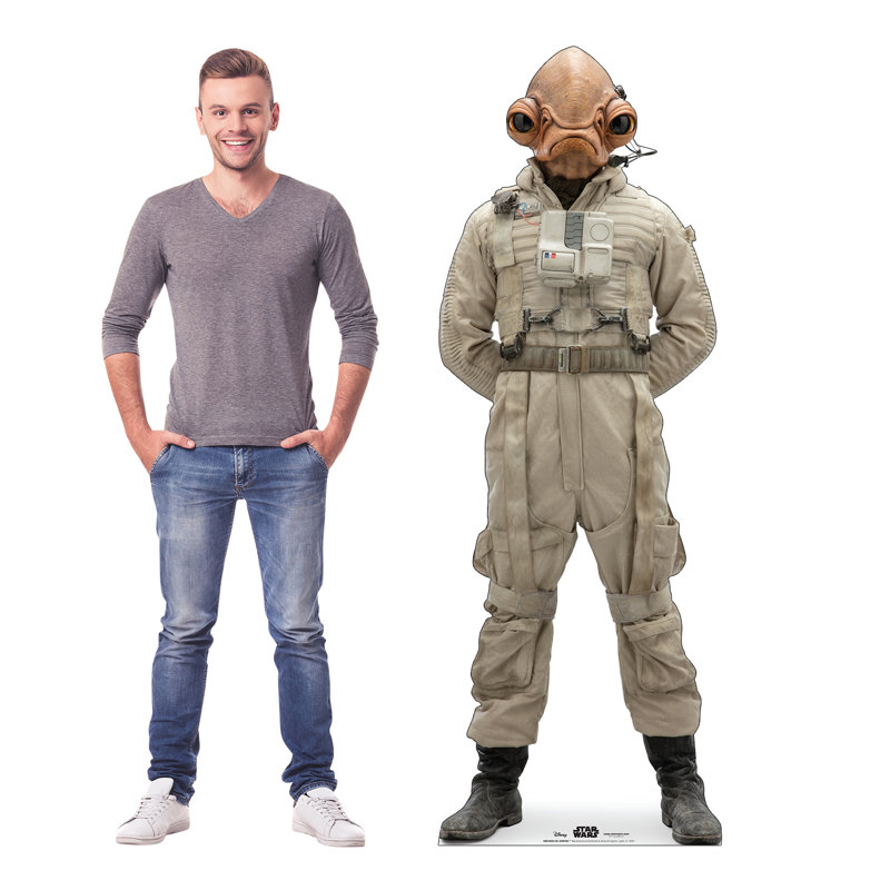 Mon Cal General Star Wars IX Life-Size Cardboard Cutout