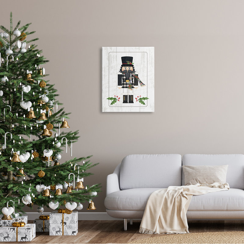 Christmas Christmas Holly, H 30 po x l 24 po, Plaque murale