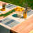 Polyester Abstract Rectangle Placemat