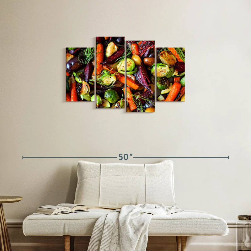 Légumes d'automne rôtis Yarlin, H 22 po x l 36 po