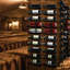 Chemaia Wall Mounted Wine Bottle Rack Black
