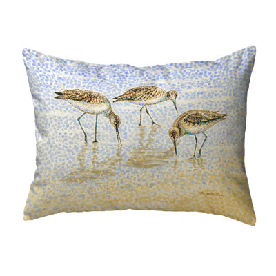 Coussin Willet Sandpipers