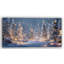 Enchanted Winter Lights Forest Wrapped Canvas Wall Art-429233724
