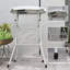 Table de bar extérieure 31,5 ", table pliante à hauteur de bar avec plateau en PEHD