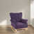 Velours mauve lavande est en rupture de stock