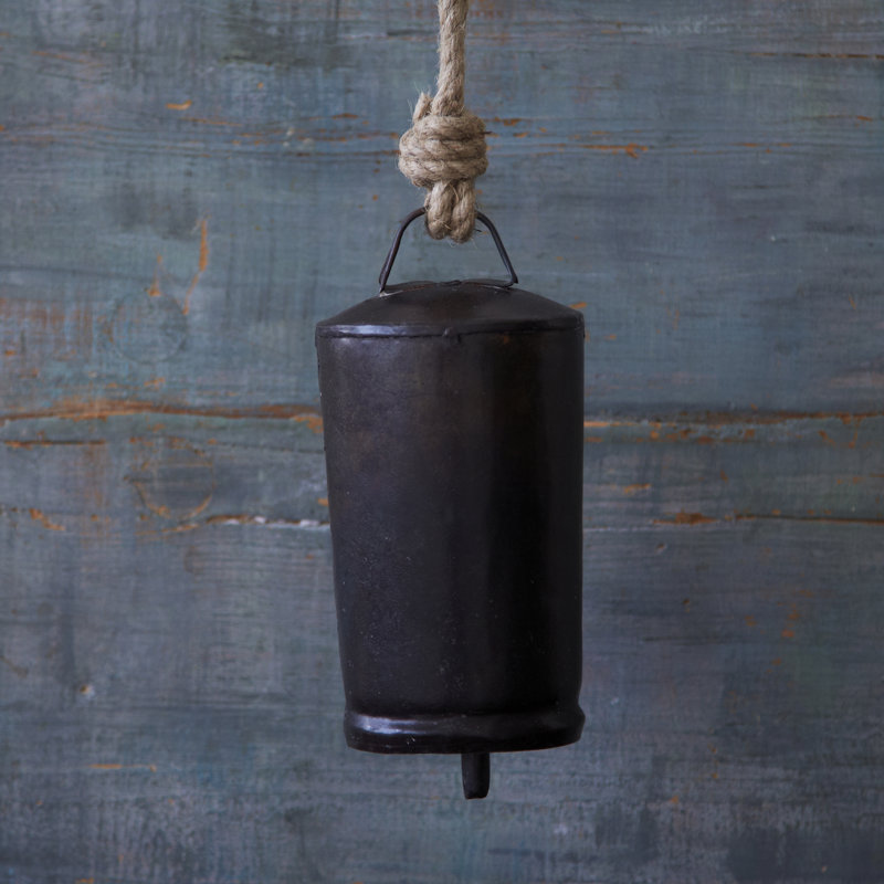 Sino Large Black Iron Cow Bell