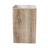Radius Nightstand with Square Cube Storage Compartment