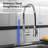 KIKO HOME Pull Out Kitchen Faucet
