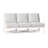 Monaco Aluminum Sofa - Slate Gray-93663384-70040642-70040644