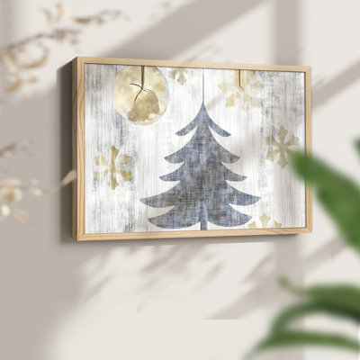 Chirstmas Art-CIII -Framed Print - Restickable