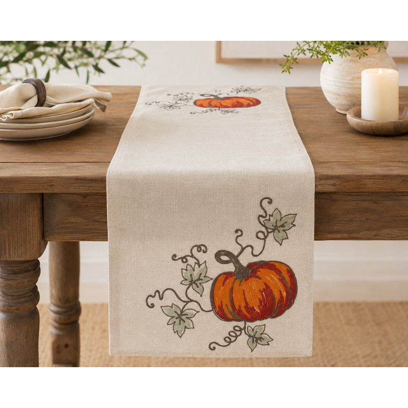 Truex Thanksgiving Table Runner, 90" L x 15" W