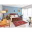 Oriental Area Rug in Rust
