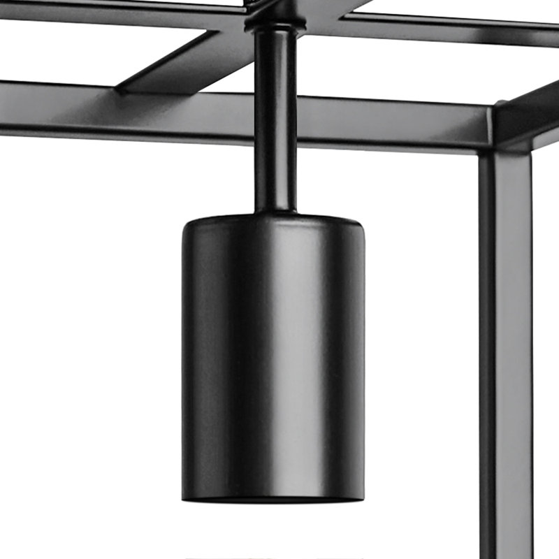 Luminaire suspendu industriel moderne rétro Joft, Noir