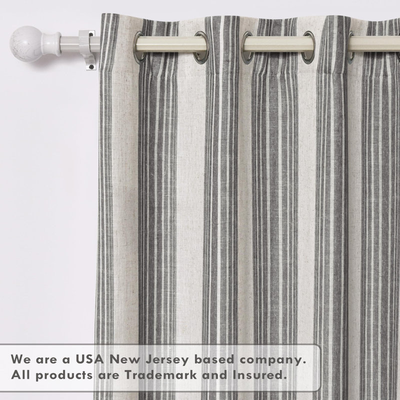 Blackout Curtain, gray, 132cm Width x 160cm Drop